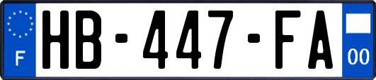 HB-447-FA
