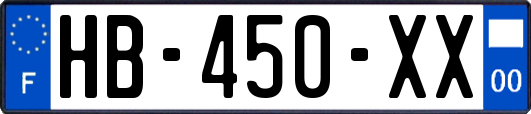 HB-450-XX
