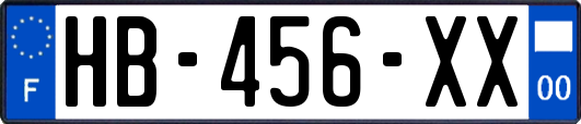 HB-456-XX