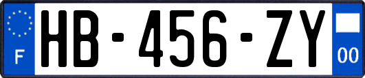 HB-456-ZY