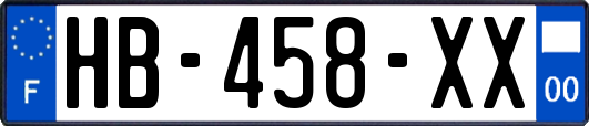 HB-458-XX