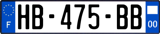 HB-475-BB