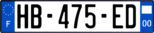 HB-475-ED