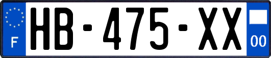 HB-475-XX