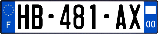 HB-481-AX