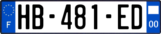 HB-481-ED