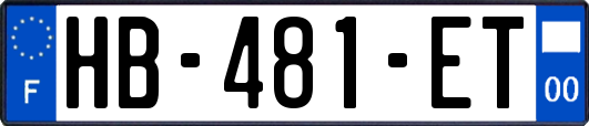 HB-481-ET