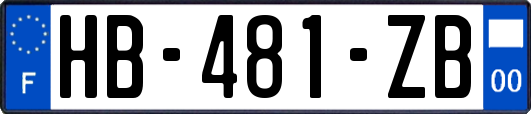 HB-481-ZB