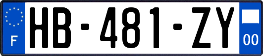 HB-481-ZY