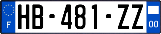 HB-481-ZZ