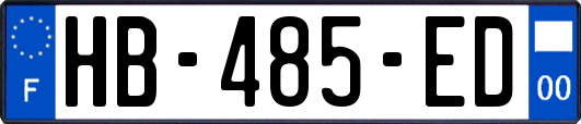 HB-485-ED