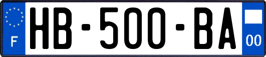 HB-500-BA