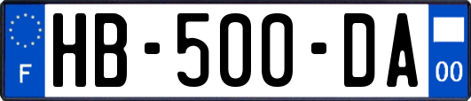 HB-500-DA