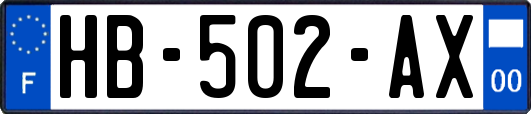 HB-502-AX