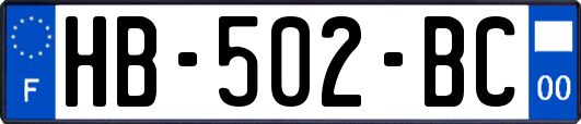 HB-502-BC