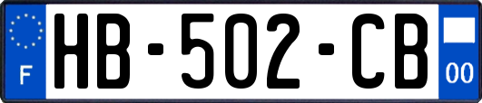 HB-502-CB