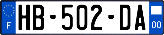 HB-502-DA