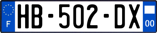 HB-502-DX