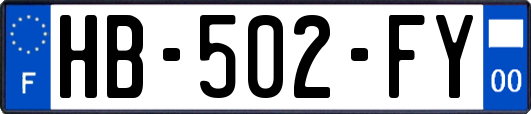 HB-502-FY