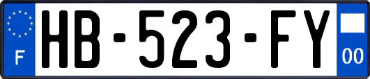 HB-523-FY