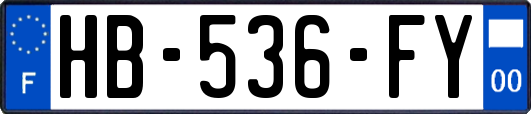 HB-536-FY