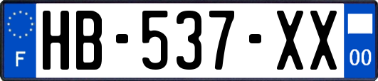 HB-537-XX