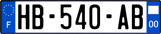 HB-540-AB