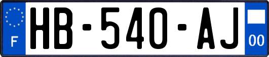 HB-540-AJ