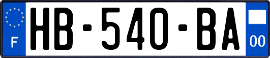 HB-540-BA