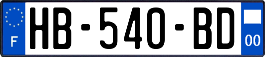 HB-540-BD