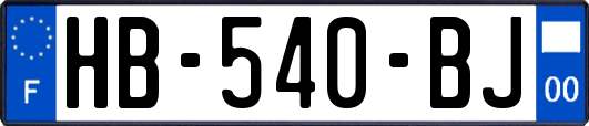 HB-540-BJ