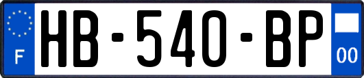 HB-540-BP