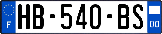 HB-540-BS