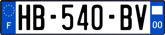 HB-540-BV