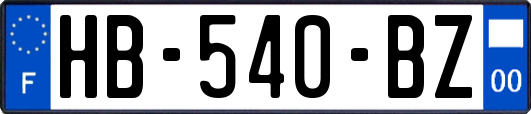 HB-540-BZ