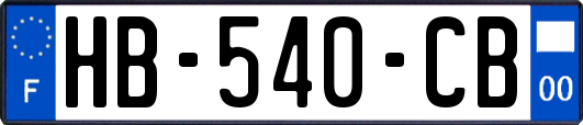 HB-540-CB