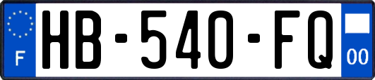 HB-540-FQ
