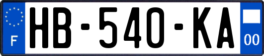 HB-540-KA