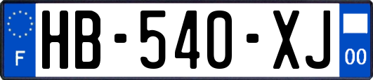 HB-540-XJ