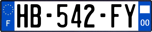 HB-542-FY