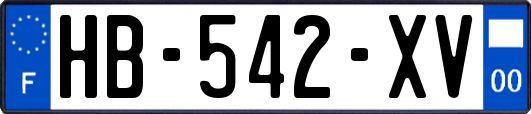 HB-542-XV