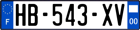 HB-543-XV