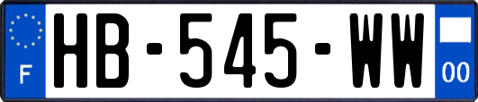 HB-545-WW