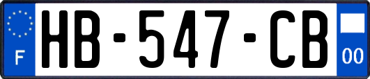 HB-547-CB