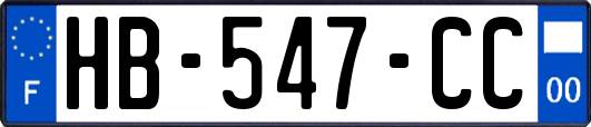 HB-547-CC