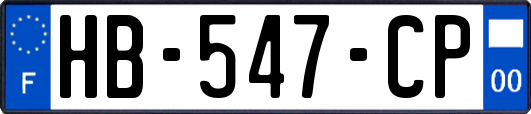 HB-547-CP