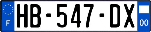 HB-547-DX