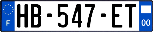 HB-547-ET