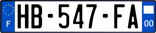 HB-547-FA