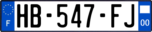 HB-547-FJ
